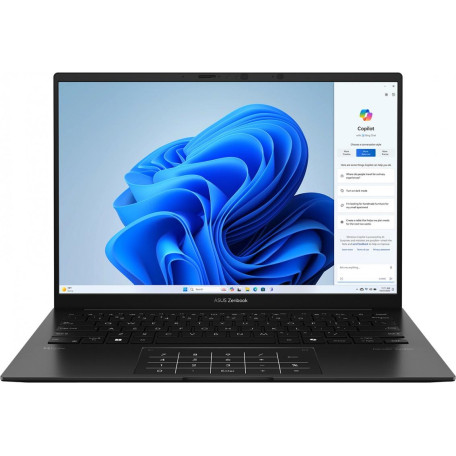Ноутбук ASUS 14 Zenbook 14 UM3406GA-QD010 WUXGA OLED/AMD AI 7 445/16GB/1TB/UMA/DOS/Black (90NB17R1-M000C0)