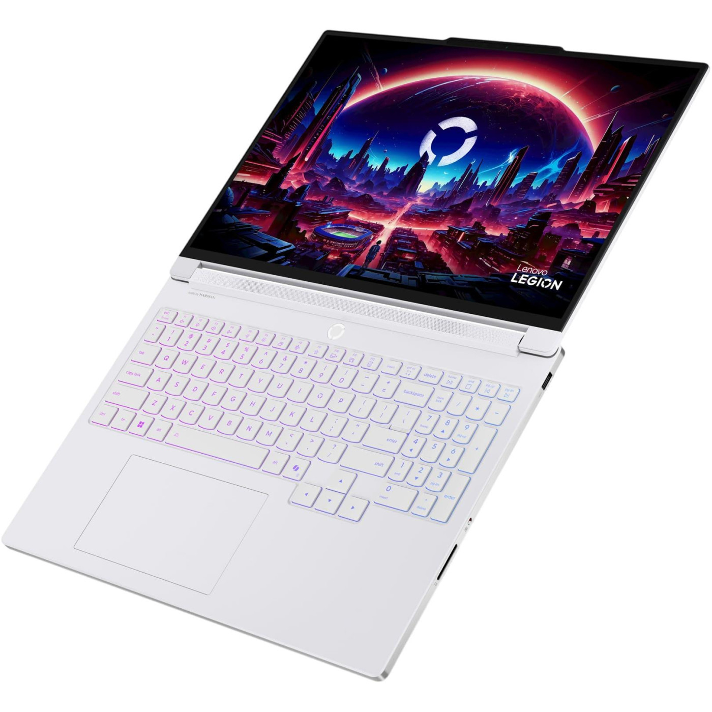 Ноутбук Lenovo 16 Legion 7 16AGP11 WQXGA OLED 240Hz/Ryzen 9 AI HX 470/32GB/1TB/RTX 5060/W11H/Glacier White (83Q8001BGE)