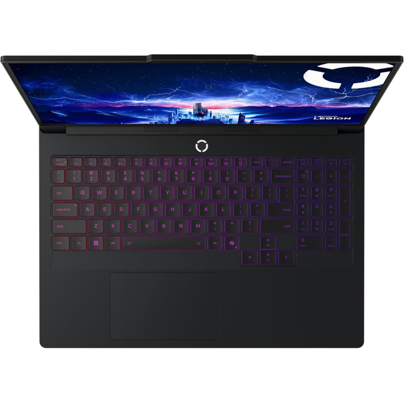 Ноутбук Lenovo 16 Legion Pro 7 16IAX10H WQXGA OLED 240Hz/Intel Core Ultra 9 275HX/16GB/1TB/RTX 5080/W11H/Eclipse Black (83F50012US 16GB)