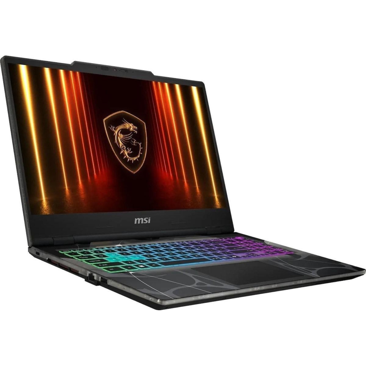 Ноутбук MSI 15.6 Cyborg 15 B2RWFKG-1254XUA F 144Hz/Intel Core 7 240H/16GB/512 SSD/RTX 5060 8GB/DOS/Translucent Black (9S7-15Q342-1254)