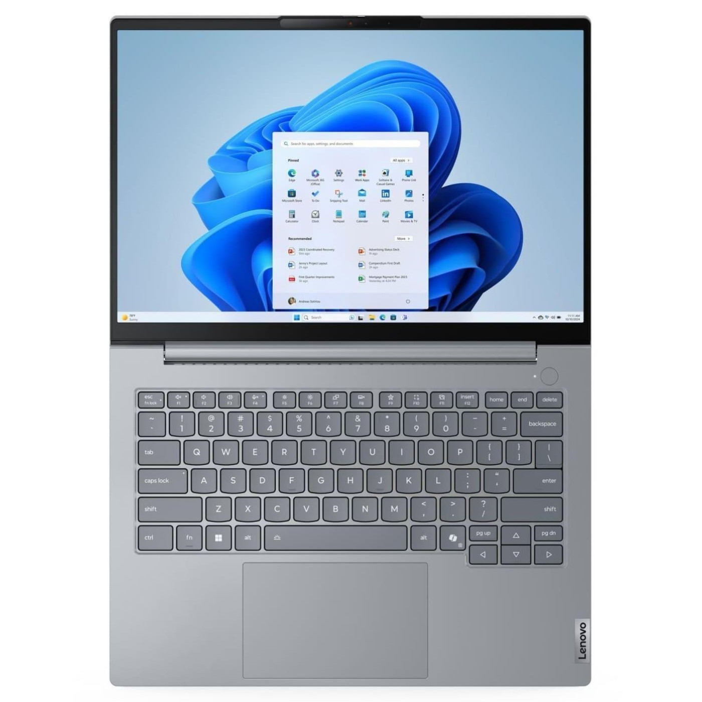 Ноутбук Lenovo 14 ThinkBook 14-G9 WUXGA IPS AG/Intel 5-210H/16GB/512SSD/UMA/W11P/Gray (21UY000RRA)