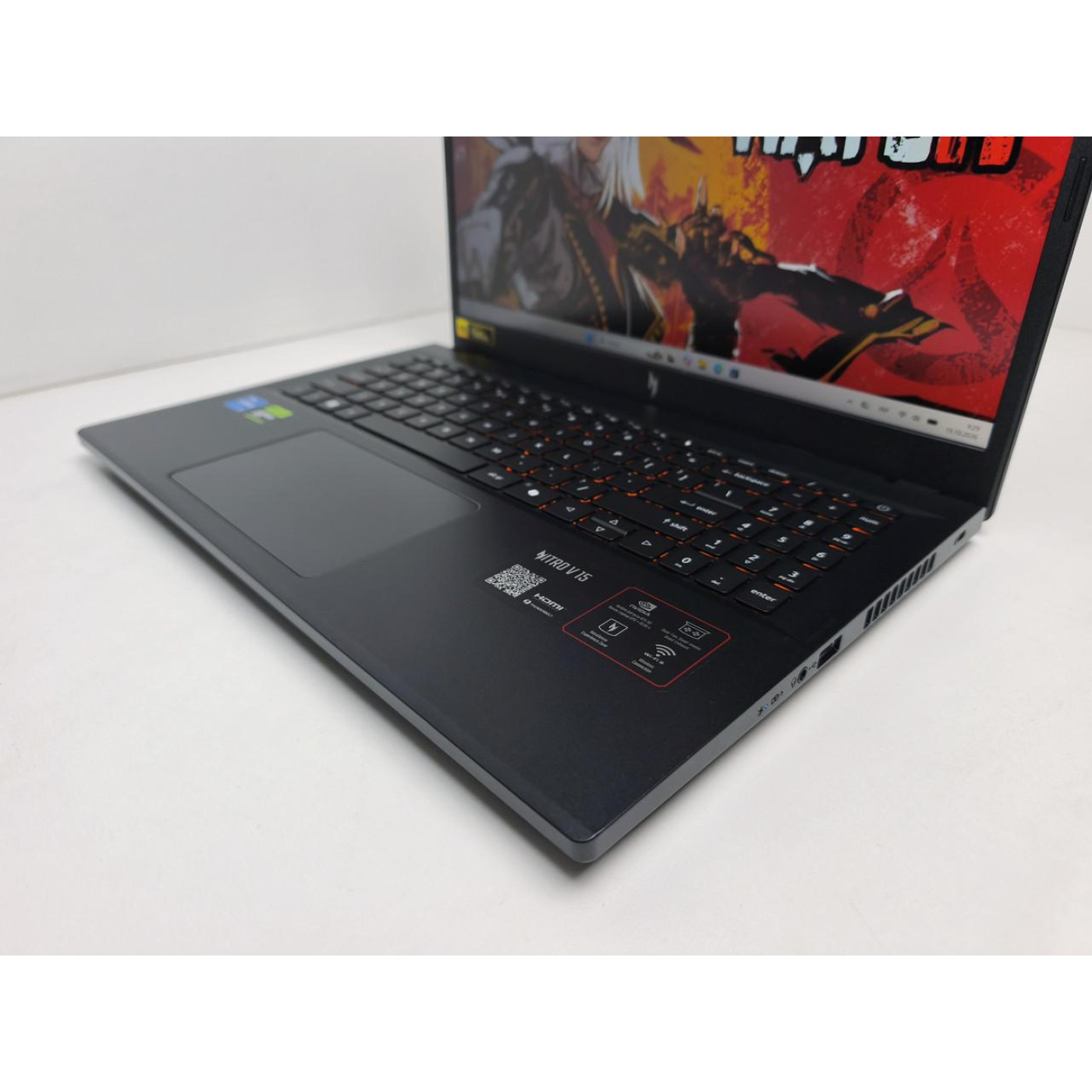 Ноутбук Acer 15.6 Nitro V 15 ANV15-52 FHD 165Hz IPS/Intel Core i5-13420H/16GB/512GB SSD/NVIDIA GeForce RTX 5050 8GB/DOS/Black (14627) Б/у