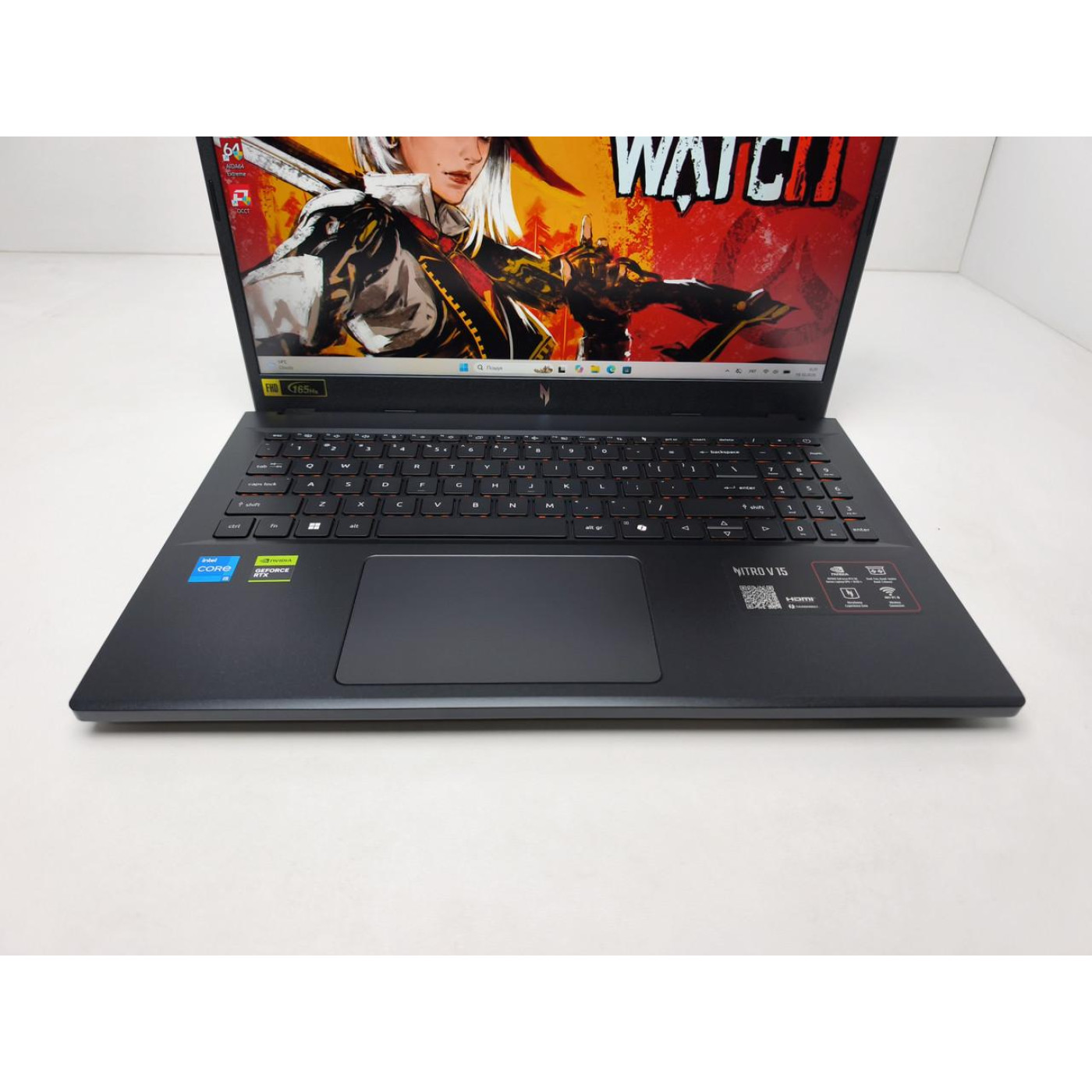 Ноутбук Acer 15.6 Nitro V 15 ANV15-52 FHD 165Hz IPS/Intel Core i5-13420H/16GB/512GB SSD/NVIDIA GeForce RTX 5050 8GB/DOS/Black (14627) Б/у