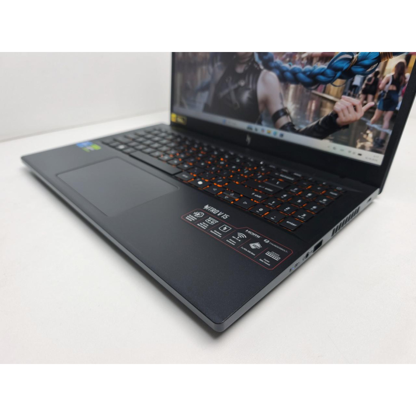 Ноутбук Acer 15.6 Nitro V 15 ANV15-51 FHD 165Hz IPS/Intel Core i5-13420H/16GB/512GB SSD/NVIDIA GeForce RTX 4050 6GB/DOS/Black (14401) Б/у