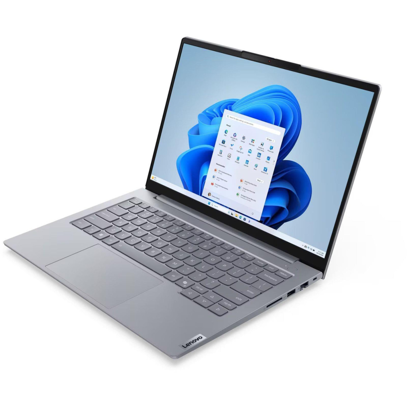 Ноутбук Lenovo 14 ThinkBook 14 G8 FHD IPS 60Hz/C7-240H/16GB/512 SSD/Intel UHD/DOS/Arctic Grey (21SG00HPRA)