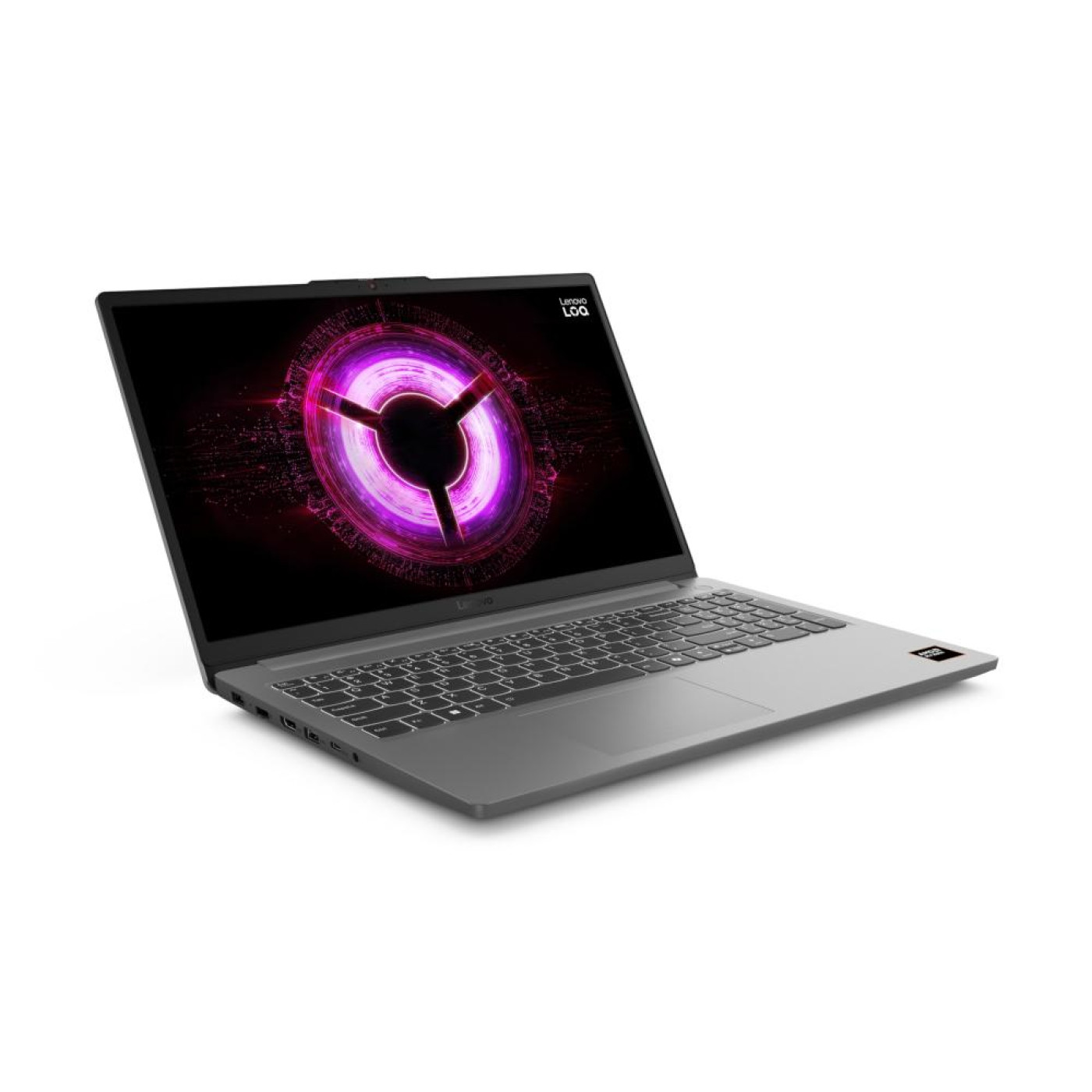 Ноутбук Lenovo 15 LOQ 15ARP10E FM/Ryzen 5 150/16GB/512/RTX 3050 6GB/DOS/Luna Grey (83S000EKRA)