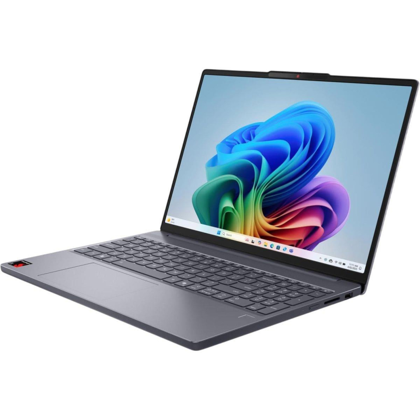 Ноутбук Lenovo 15.3 IdeaPad Slim 3 15Q8X10 IPS (1920x1200) Full HD+ Touchscreen/Qualcomm Snapdragon X1-26-100 (2.98 ГГц)/16GB/2TB/Qualcomm Adreno/DOS/ U1