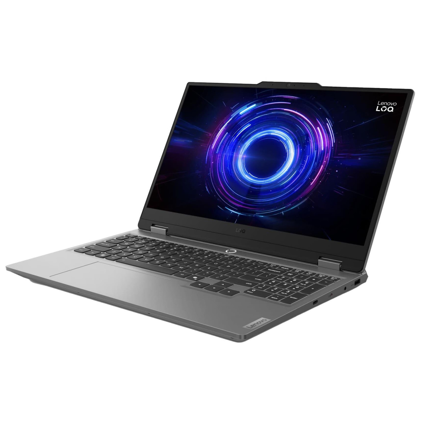 Ноутбук Lenovo 15.6 LOQ 15IRX10 FHD IPS/Intel i7-13650HX/32GB/1TB/RTX 5060/DOS/Luna Gray (83JE014JRA)