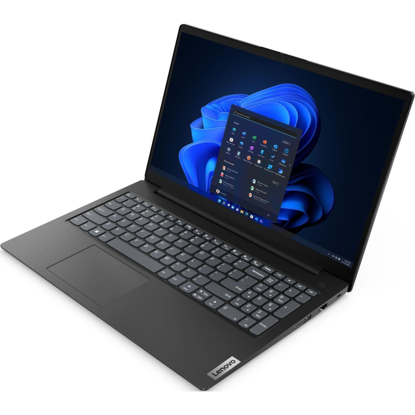 Ноутбук Lenovo 15.6 V15 G4 IRU FHD IPS 60Hz/i3-1315U/8GB/256 SSD/Intel UHD/W11P/Business Black (83A100X4RA)