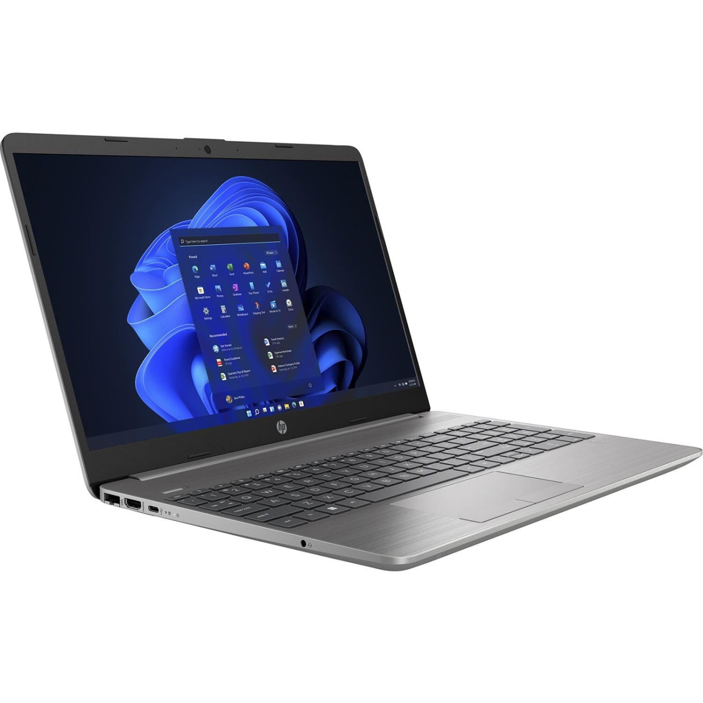 Ноутбук HP 15 250 G9 1920x1080Intel/ i5-1235U/16GB/F512GB/ UMA/DOS/silver (8A5U4EA) U1