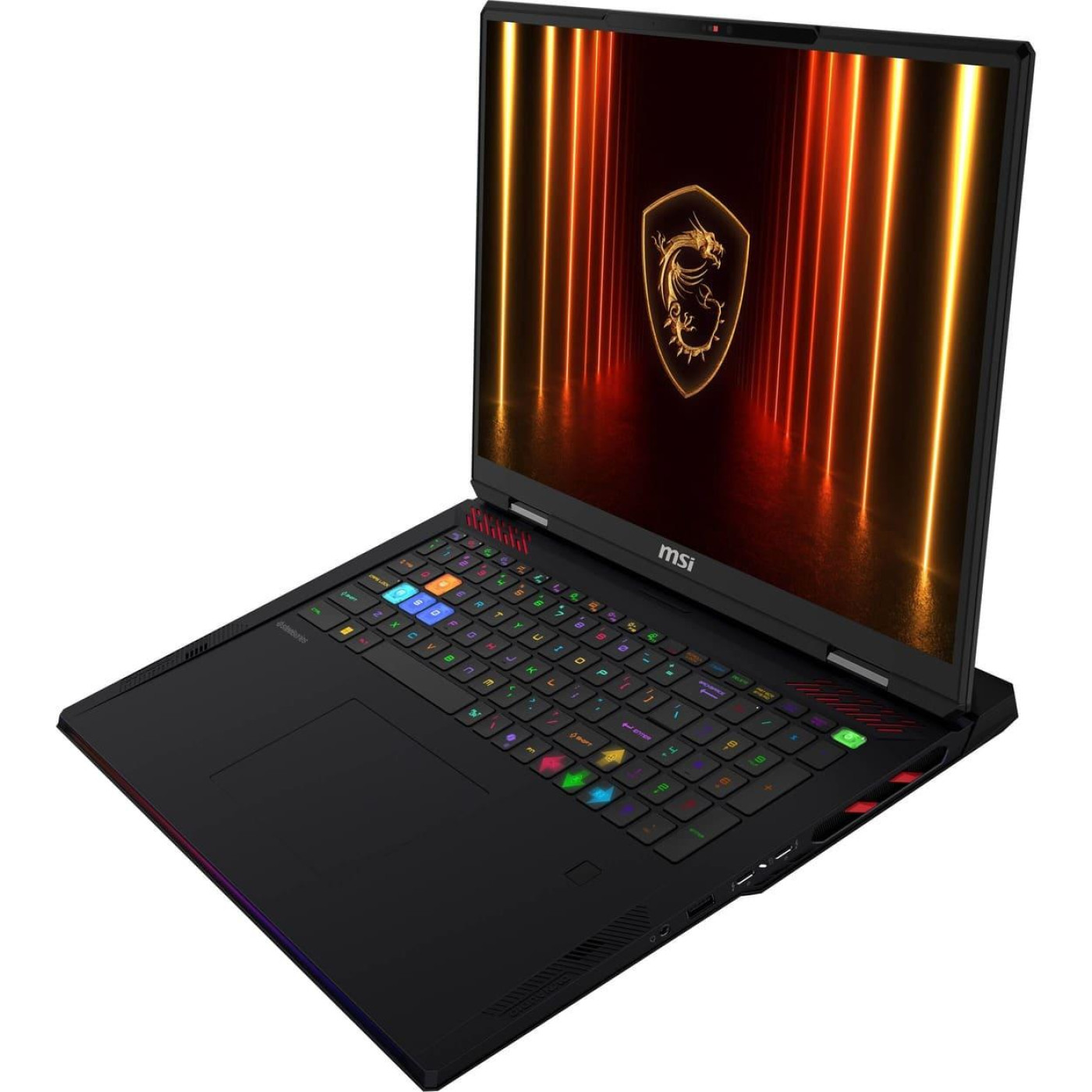 Ноутбук MSI 18 Raider 18 HX AI A2XWIG Mini LED/3840x2400/Ultra 9 285HX/64 ГБ/ 2000 ГБ/RTX 5080/Win11/black (A2XWIG-251UA)