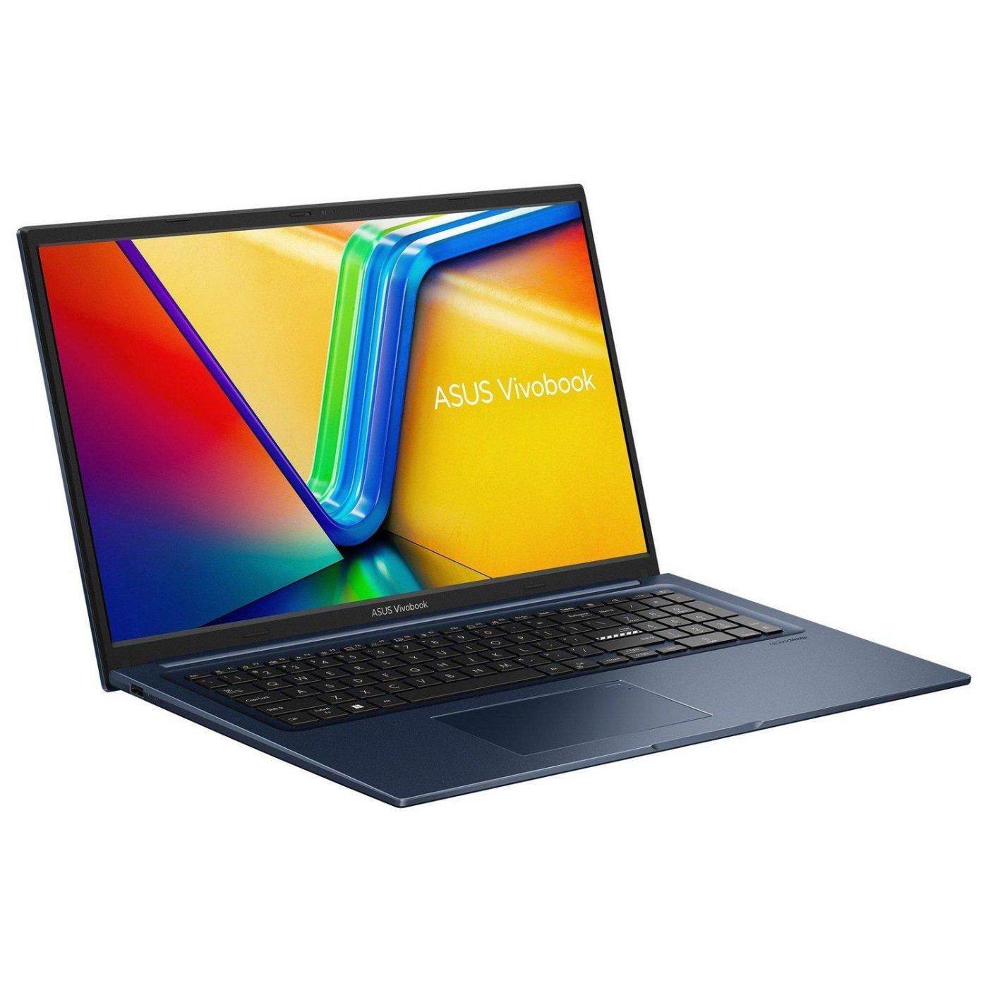 Ноутбук ASUS 17.3 Vivobook 17 X1704VA-AU889 FHD 60Hz/Intel Core 5 120U/16GB/512SSD/UMA/DOS/Quiet Blue (90NB13X2-M00C50)