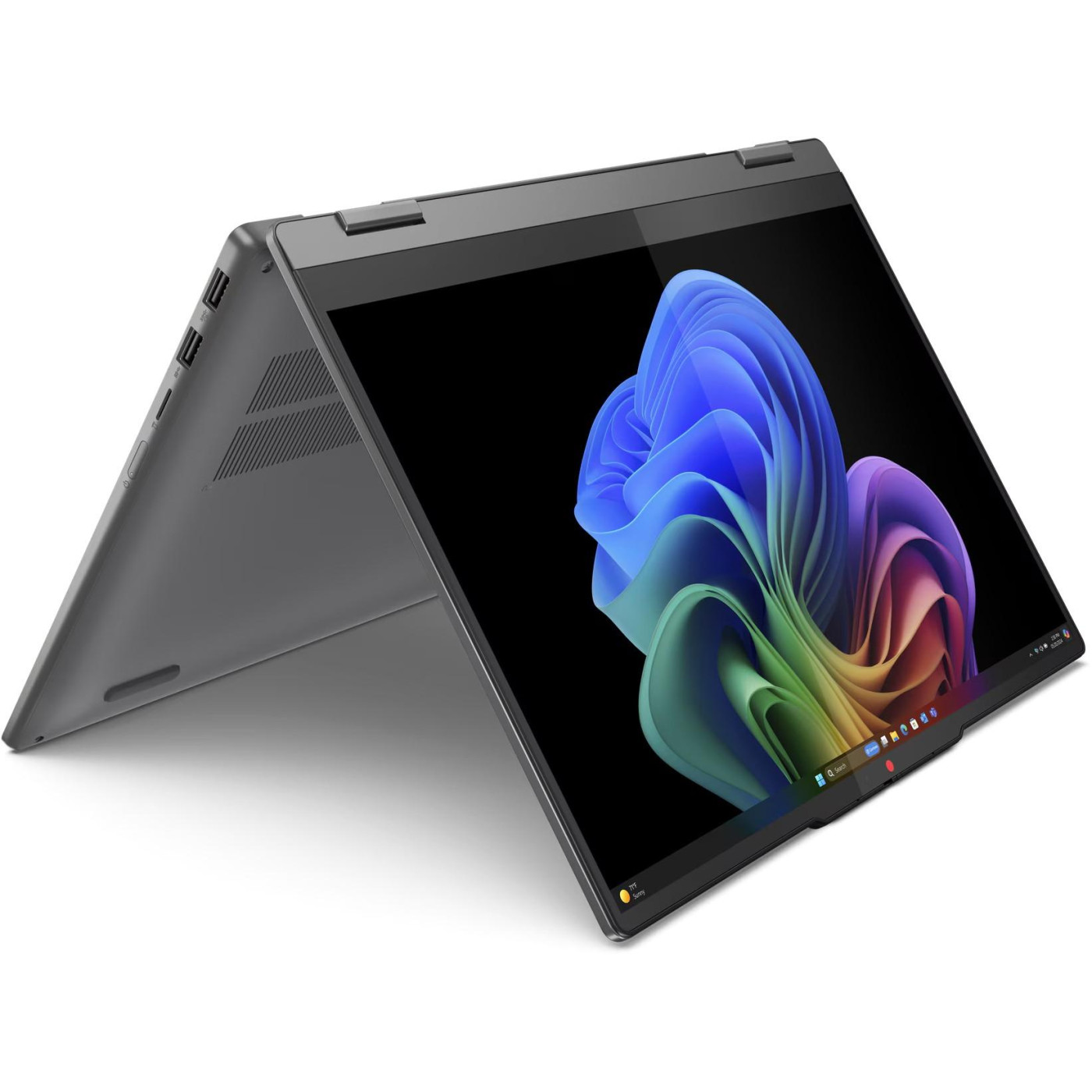 Ноутбук Lenovo 14 IdeaPad 5 2-in-1 14Q8X9 OLED (1920x1200) Full HD+ Touchscreen/Qualcomm Snapdragon X Plus (3.4 ГГц)/16GB/2TB/Qualcomm Adreno/DOS/Luna U1