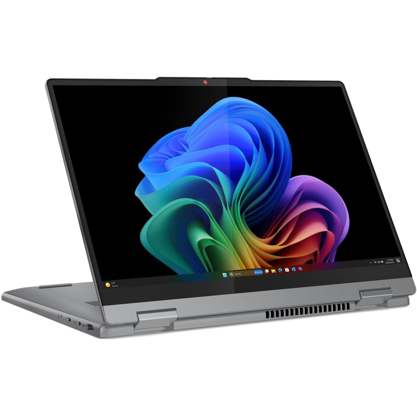 Ноутбук Lenovo 14 IdeaPad 5 2-in-1 14Q8X9 OLED (1920x1200) Full HD+ Touchscreen/Qualcomm Snapdragon X Plus (3.4 ГГц)/16GB/2TB/Qualcomm Adreno/DOS/Luna U1