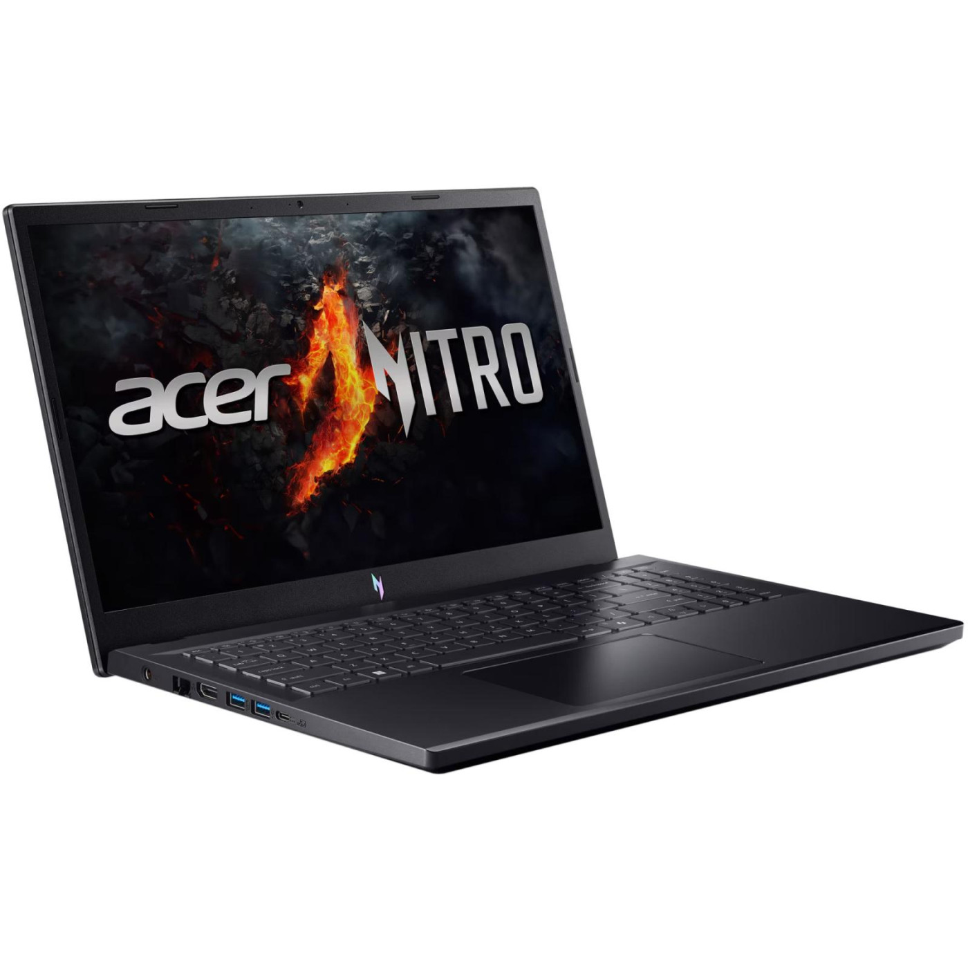 Ноутбук Acer 15 Nitro V 15 ANV15-41-R914 1920х1080, IPS, AMD Ryzen 5 7535HS, 16 ГБ, 512 ГБ,RTX 2050 4 ГБ,Dos,Black (NH.QSJEU.009)