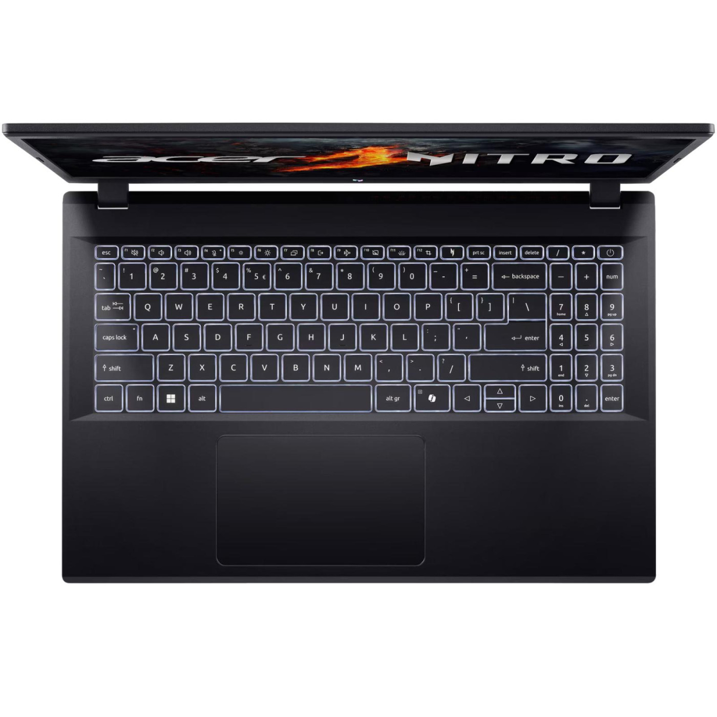 Ноутбук Acer 15 Nitro V 15 ANV15-41-R914 1920х1080, IPS, AMD Ryzen 5 7535HS, 16 ГБ, 512 ГБ,RTX 2050 4 ГБ,Dos,Black (NH.QSJEU.009)