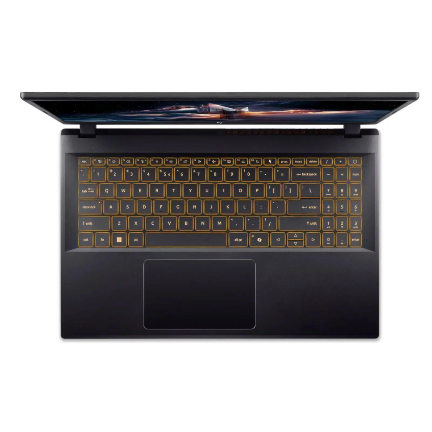 Ноутбук Acer 15.6 Nitro V 15 AI ANV15-42-R28K 1920x1080 IPS/Ryzen 7 7445HS/16GB/512SSD/RTX 4050 6GB/DOS/Black (NH.U31EU.00B)