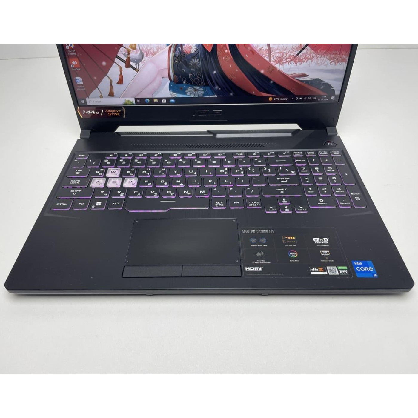 Ноутбук ASUS TUF Gaming F15 FX 506HM/15.6 FHD 144Hz/ Intel Core i5 11400H/16 GB/512GB SSD/RTX 3060 6GB/Windows (8963_) Б/в