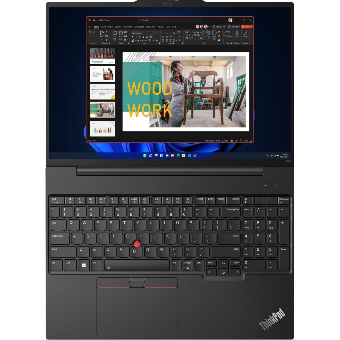 Ноутбук Lenovo 16 ThinkPad E16 G1 FHD IPS 60Hz/i3-1315U/16GB/512 SSD/Intel UHD/DOS/Black (21JQS9VD00)