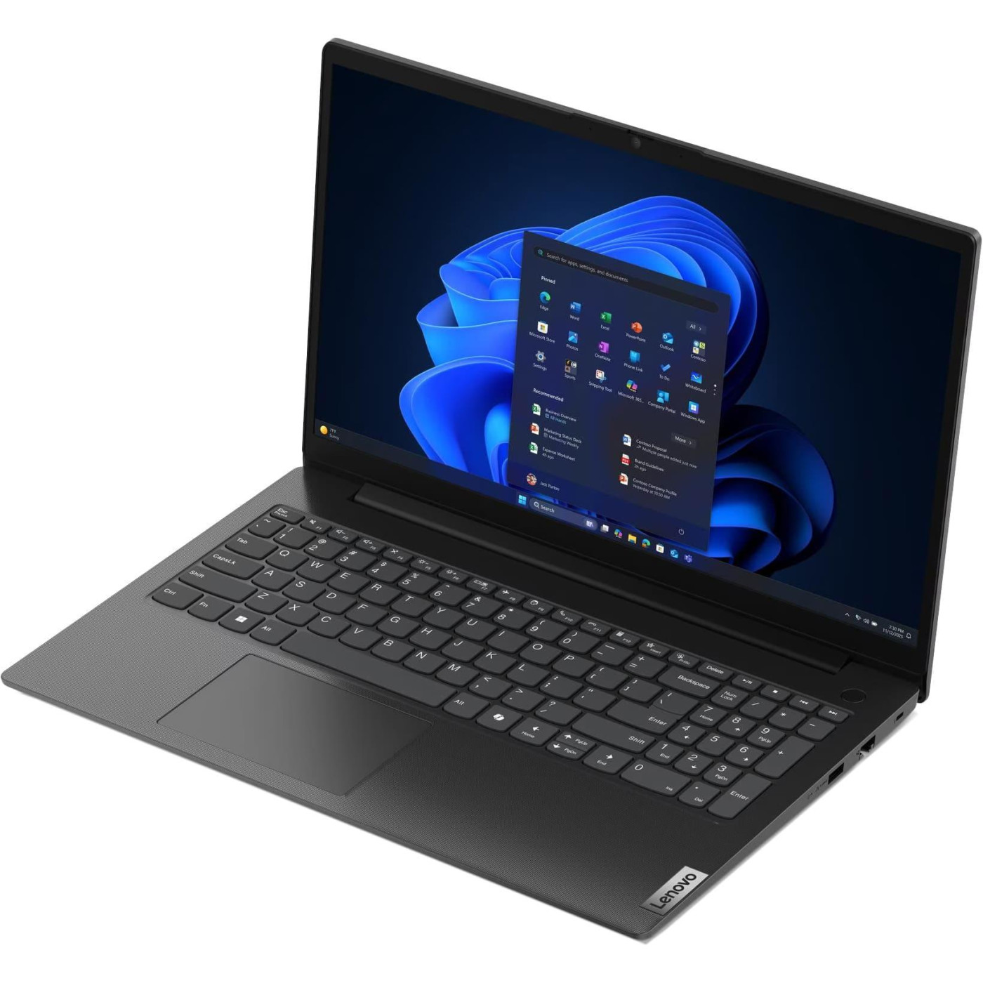 Ноутбук Lenovo 15.6 V15 G6 ARP F/Ryzen 3 110/16GB/512 SSD/Radeon/W11P/Business Black (83V4A014RA)