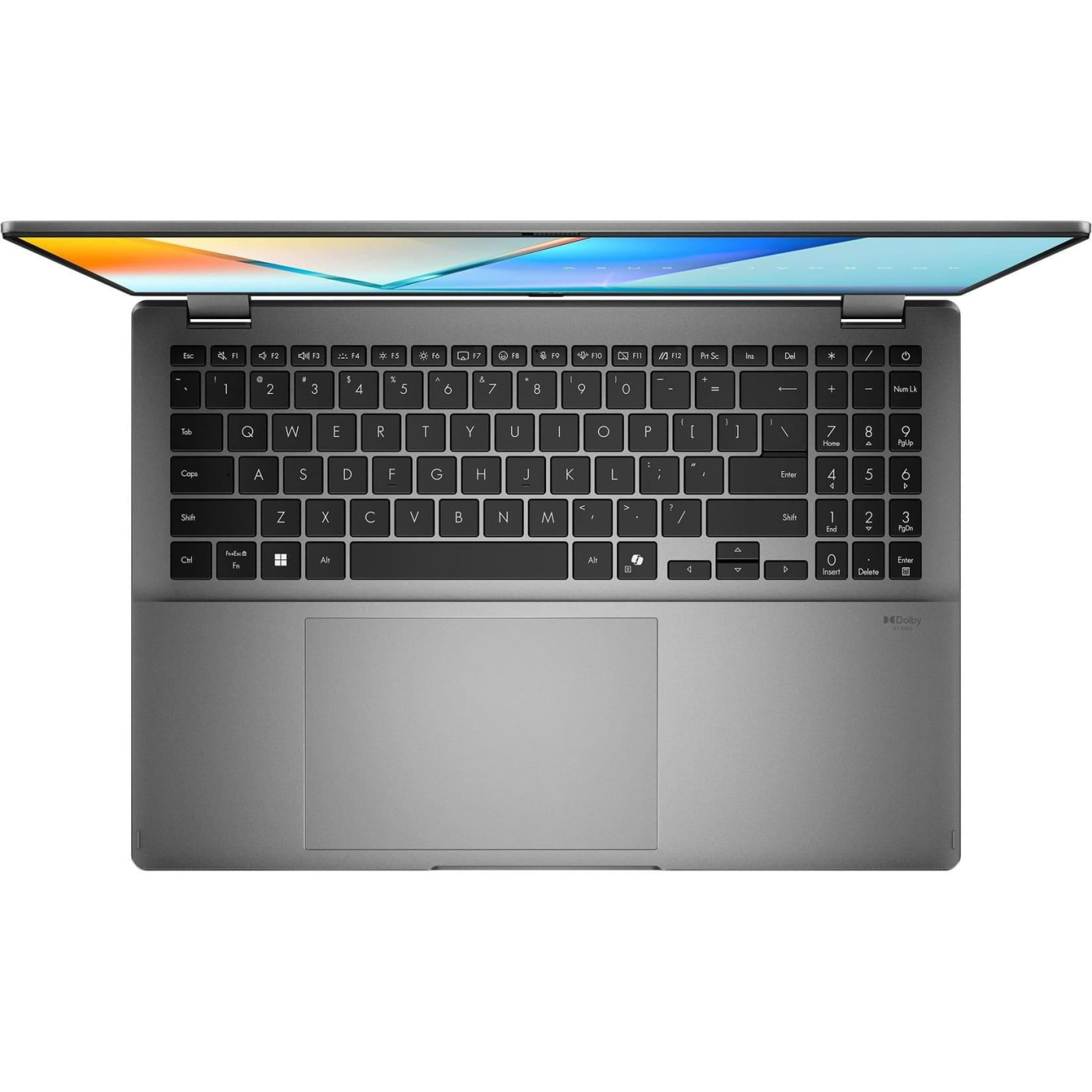Ноутбук ASUS 16 Vivobook 16 Flip TP3607AA-SI044X F OLED/Intel Core 9 386H/32GB/1TB/Intel HD/W11P/Matte Gray (90NB17B1-M002U0)