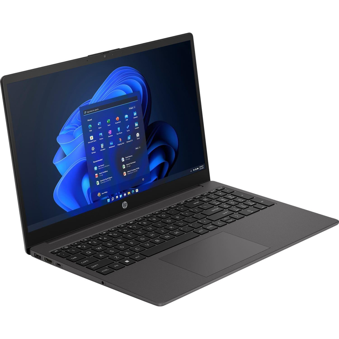 Ноутбук HP 15.6 250 G10 FHD SVA/i3-1315U/8GB/512SSD/Intel UHD/DOS/Gray (AK9W9AT)