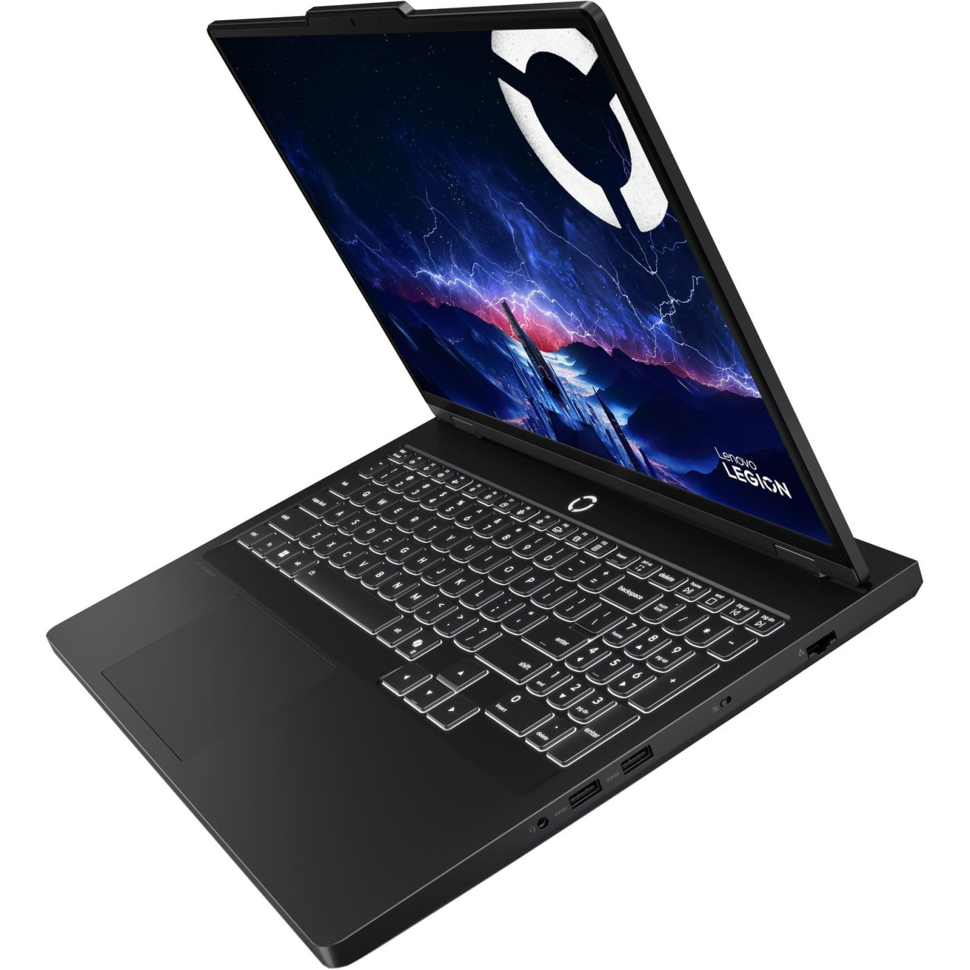 Ноутбук Lenovo 16 Legion Pro 5 16IRX10 2K/Intel i9-14900HX/32GB/2TB (2×1TB)/RTX 5070 8GB/DOS/Black (83NN005SRA)