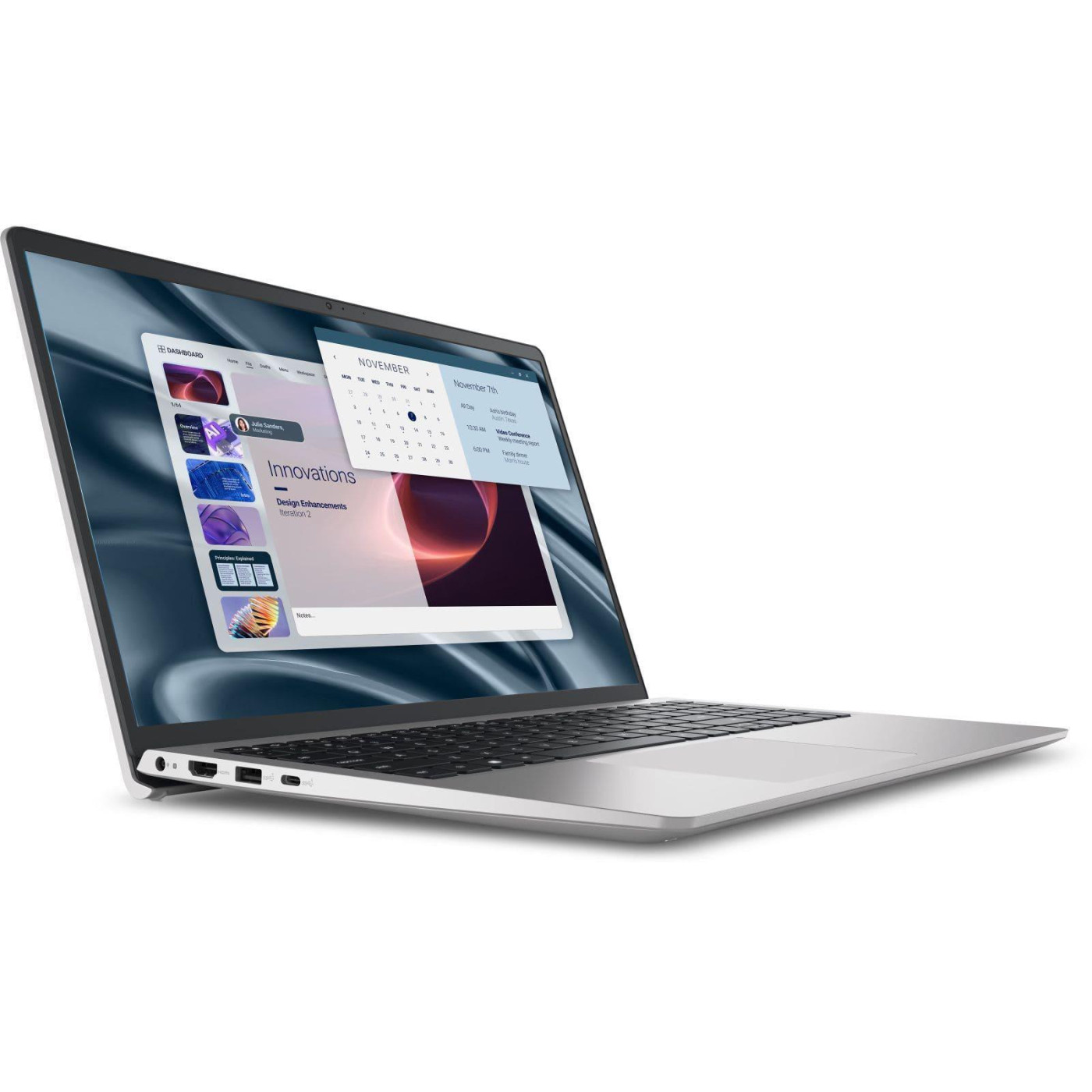 Ноутбук Dell 15.6 Pro 15 Essential FHD/Intel i5-1334U/16GB/1TB/UMA/W11P/Silver (PV15250RPLU003UA_W11P)
