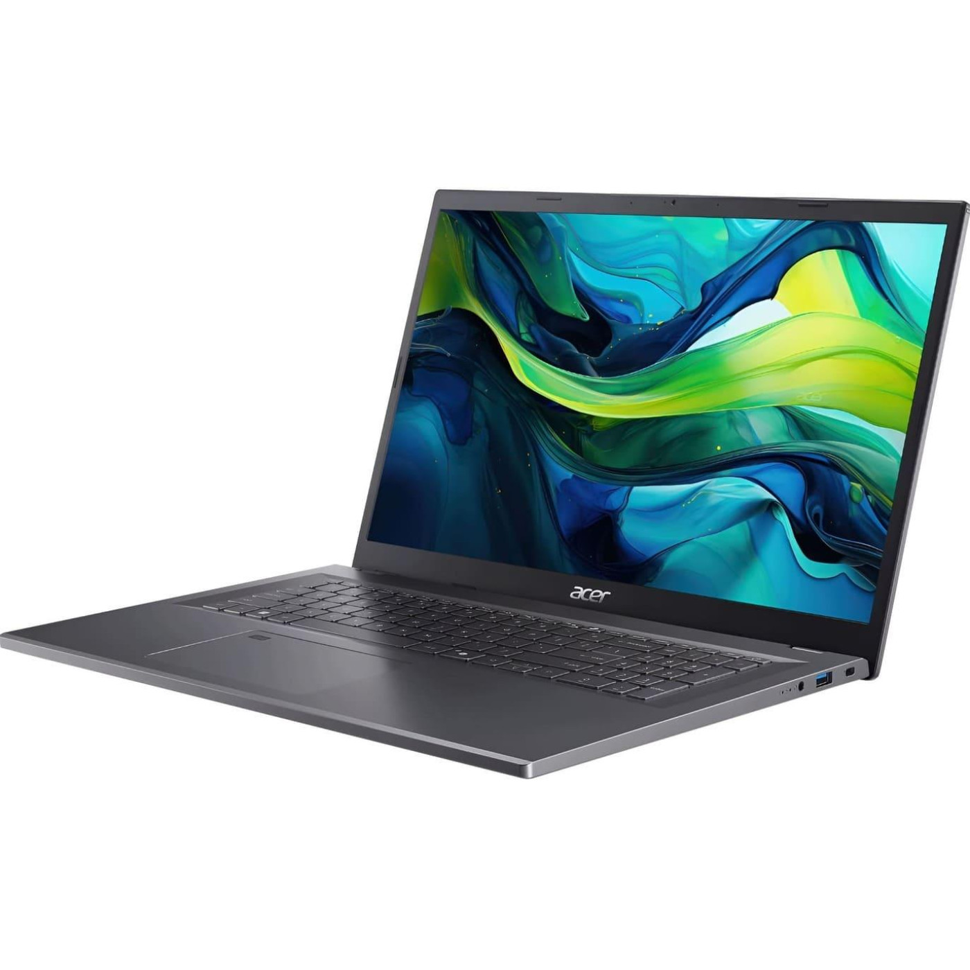 Ноутбук Acer 17 Aspire (A17-51M) FHD IPS/Intel i5-1334U/16GB/SSD1TB/Intel Graphics/DOS/Grey (NX.JEREU.001)