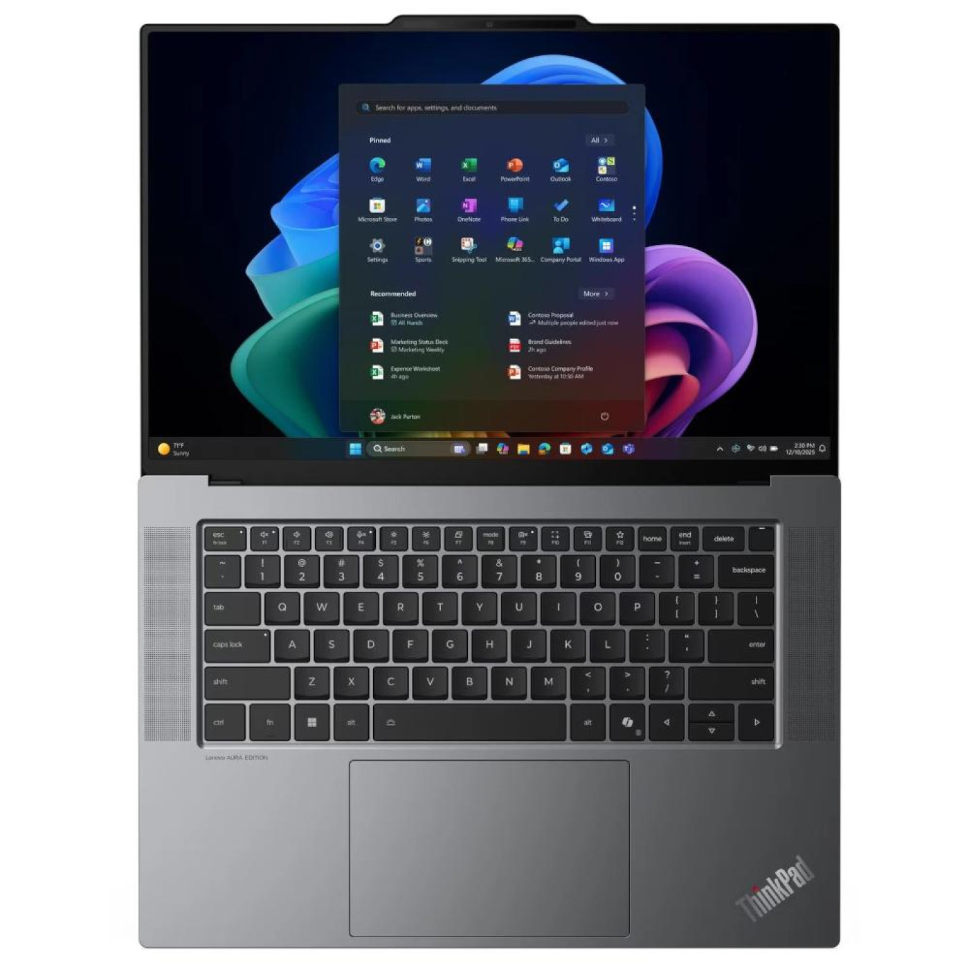 Ноутбук Lenovo 15 ThinkPad X9-15p Gen 1 2.8K OLED/Intel UX7-358H/32GB/1TB SSD/Intel Arc/W11P/Thunder grey (21VV0000RA)
