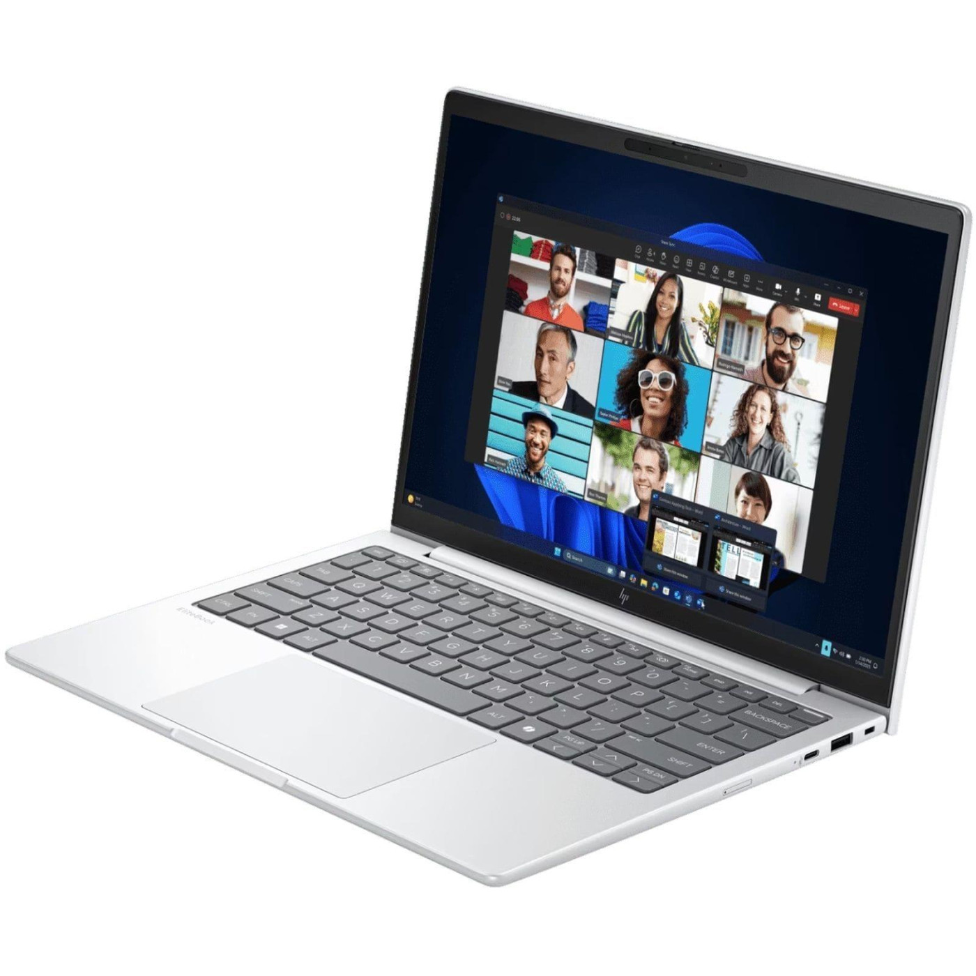 Ноутбук HP 13.3 EliteBook 8 G1i WUXGA/Intel U7-255U/32GB/1TB/UMA/W11P/Silver (A26Z4EA)