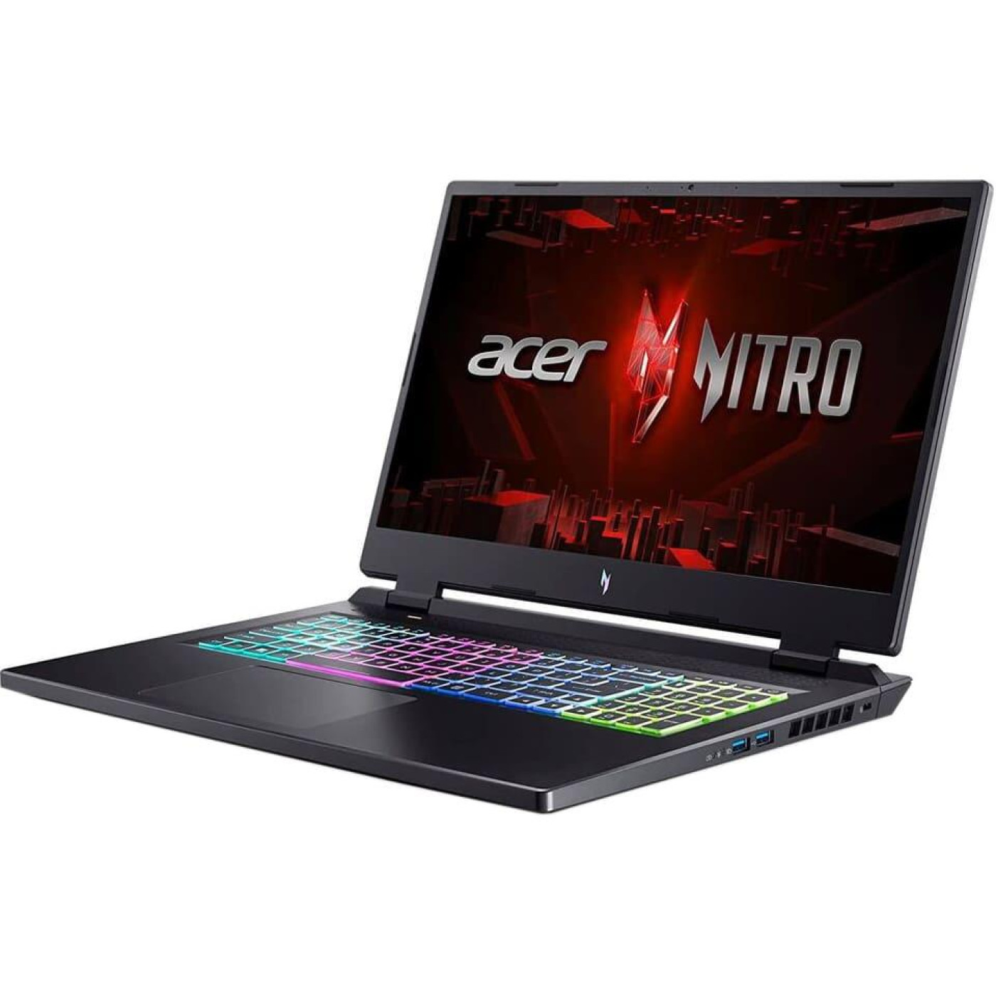 Ноутбук Acer 17 Nitro 17 AN17-41-R6L9/AMD R7 7840HS/16GB/1TBSSD/GF 4050-6Gb/W11/Black (NH.QKLAA.001) FR