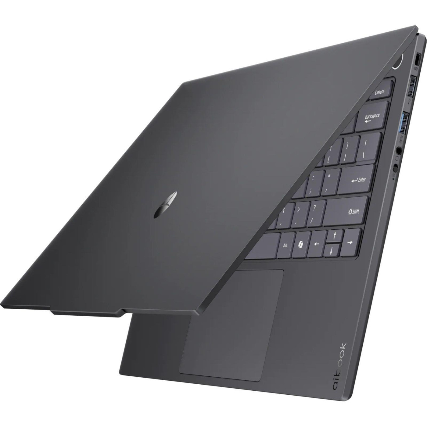 Ноутбук Thunderobot 14 Aibook14 2880x1800 IPS/Ryzen 7 8745HS/16GB/1TB/Radeon 780M/DOS/Gray (Air-R78745H16G1TQ120HWG)