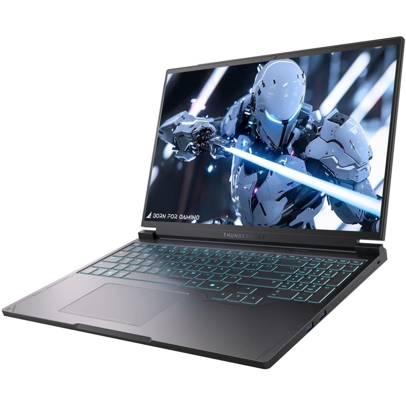 Ноутбук Thunderobot 16 RS16 2560x1600 IPS/Ryzen 9 7945HX/32GB/1TB/RTX 5070 Ti 12GB/DOS/Black (RS16-R97945HX57TC1Q240ARB1)