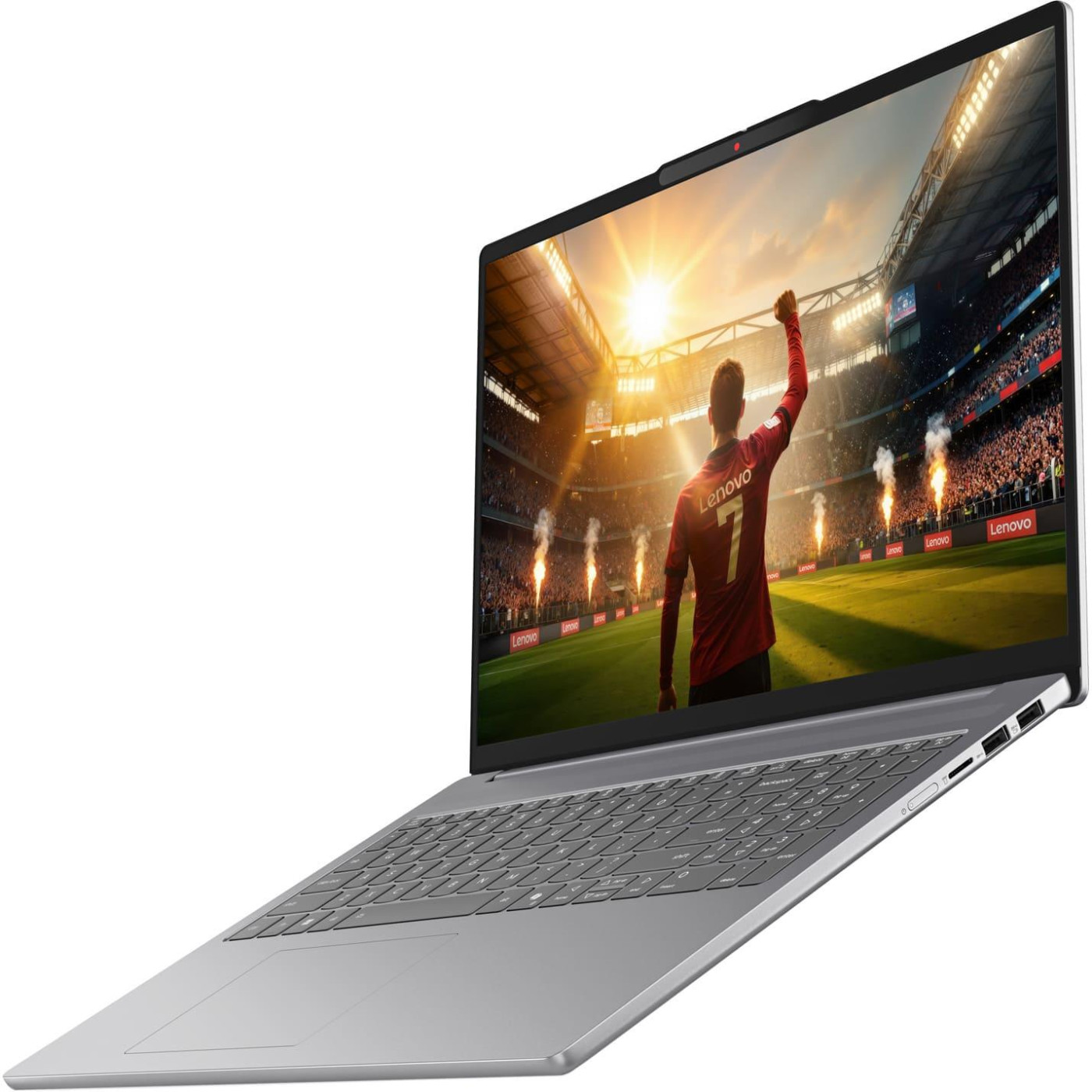 Ноутбук Lenovo 16 IdeaPad Slim 5 16AHP11 WUXGA IPS 60Hz/Ryzen 7 260/16GB/512SSD/Radeon 780M/DOS/Luna Grey (83S4000WRA)
