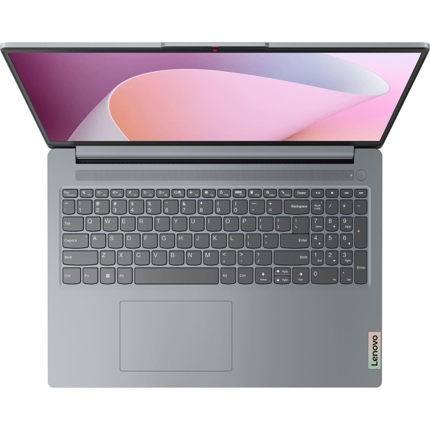 Ноутбук Lenovo 15.6 IdeaPad Slim 3 15AMN8 FHD IPS/Ryzen 3 30/16GB/512SSD/UMA/DOS/Arctic Grey (82XQ01KARA)