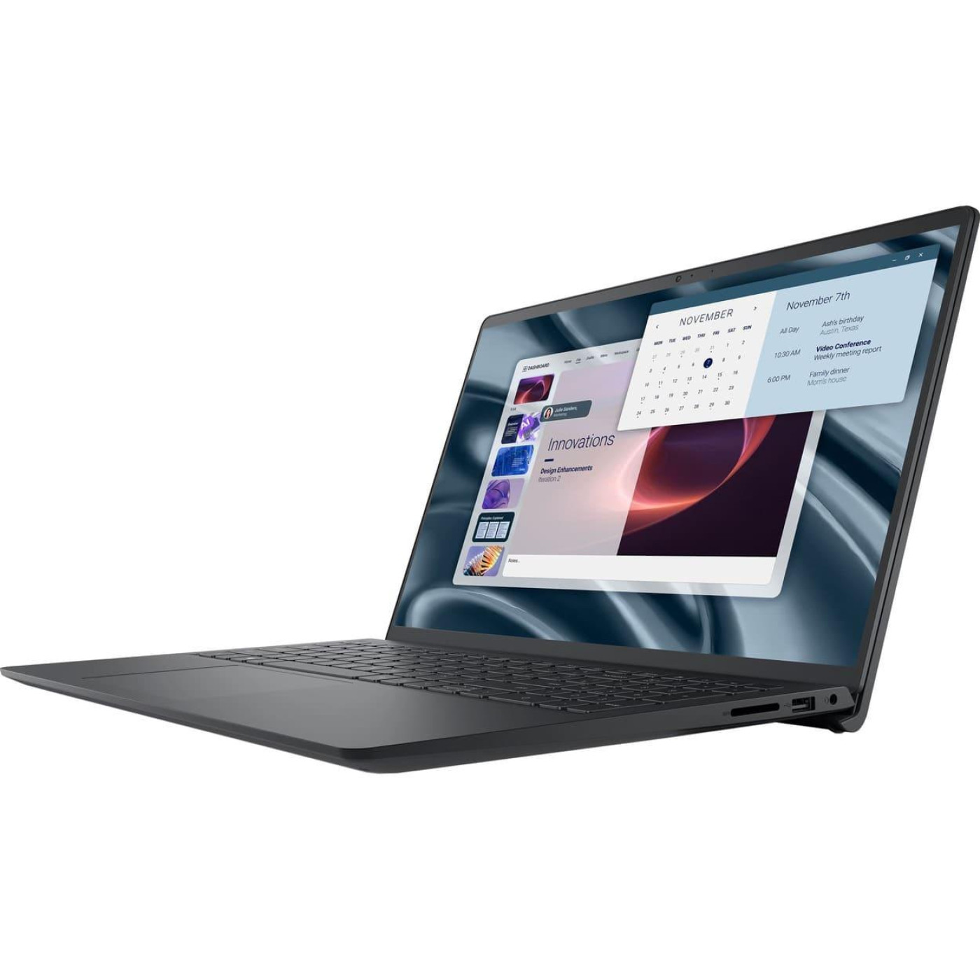 Ноутбук Dell 15.6 Pro 15 Essential FHD AG/Ryzen 3 7320U/8GB/512SSD/UMA/DOS/Black (PV15255MDO851UA_UBU)