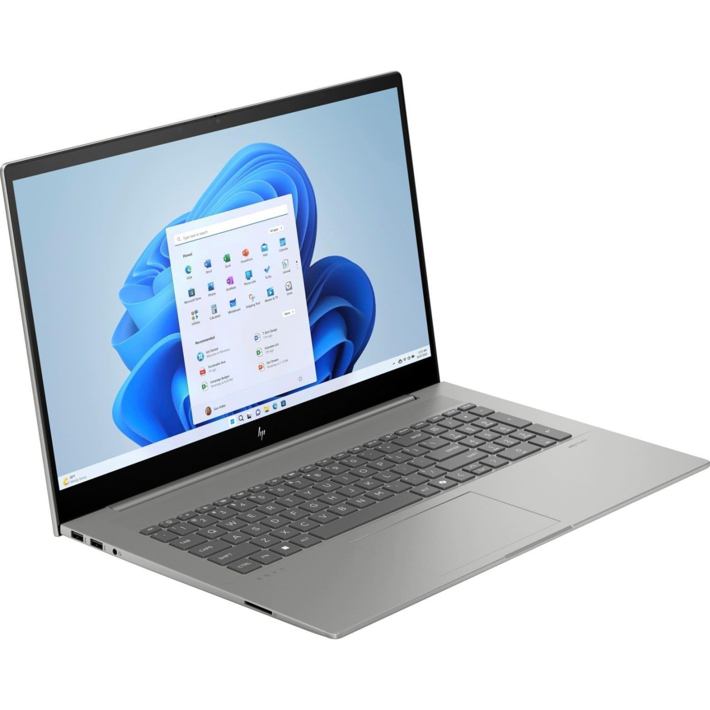 Ноутбук HP 17.3 Envy 17-cw1008ca Full HD IPS Touchscreen/Intel Core Ultra 7 155U/16GB/1TB/RTX 3050 4GB/W11H/Silver (9W412UA) U1