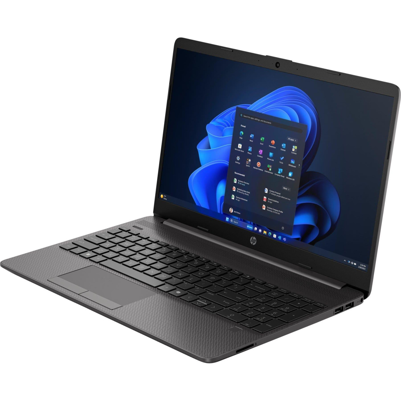 Ноутбук HP 15.6 250R G9 FHD IPS/Intel Core 3-100U/16GB/512SSD/Intel Graphics/DOS/Gray (C7GA9AT)