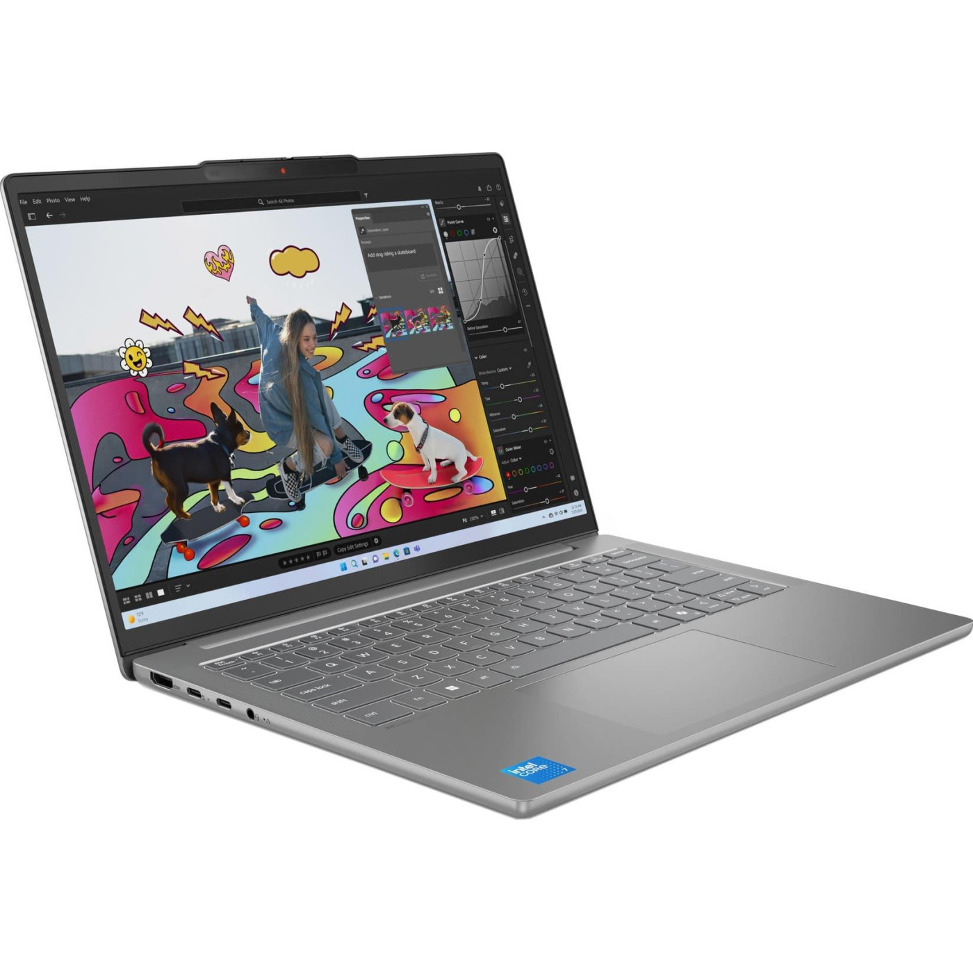 Ноутбук Lenovo 14 IdeaPad Slim 5 14IRH10 FHD IPS/Intel i5-13420H/24GB/512SSD/Intel Graphics/DOS/Grey (83HR00D7RA)