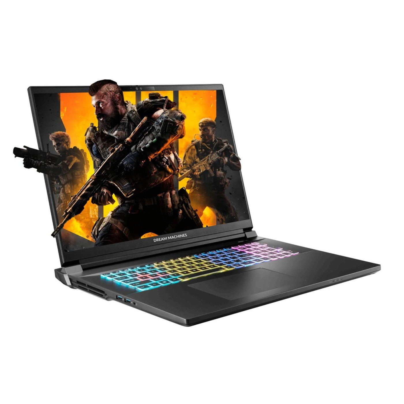 Ноутбук Dream Machines 18 RX5090-18 UHD+/Intel U9-275HX/32GB/1TB/RTX 5090 24GB/DOS/Black (RX5090-18UA28)