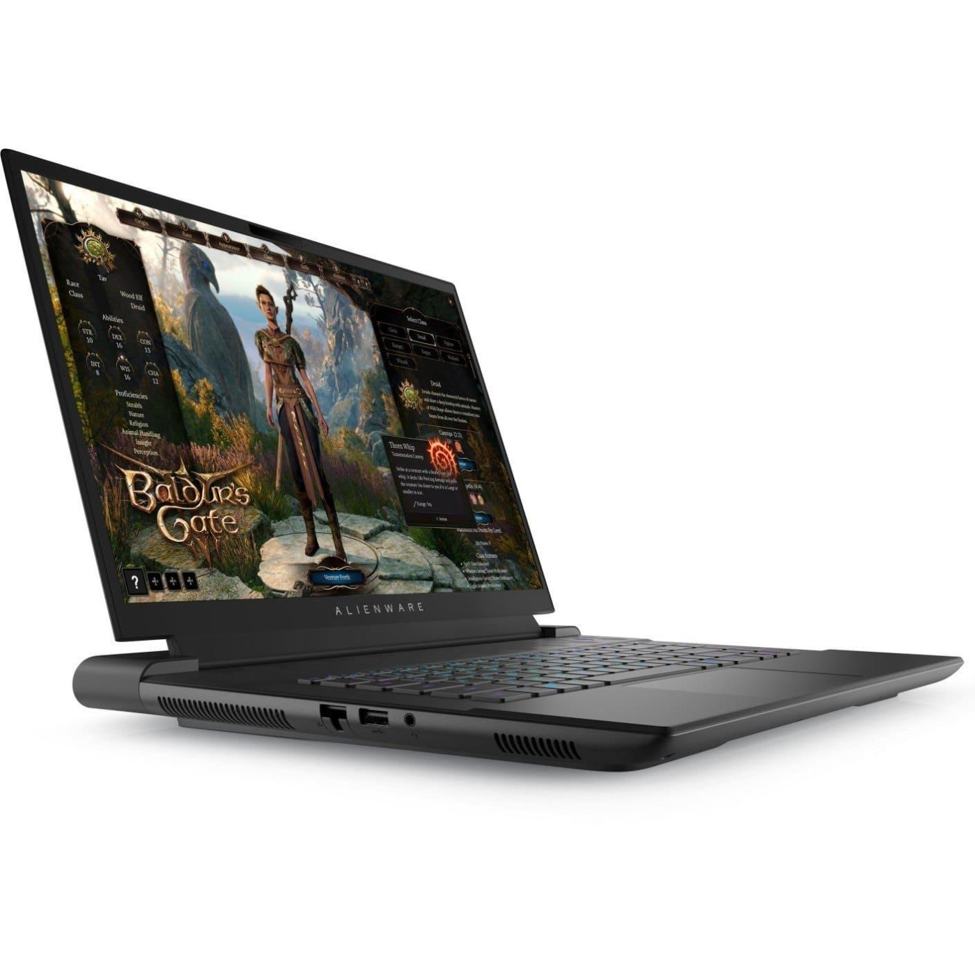 Ноутбук Dell ALIENWARE M16 R1 i7-13700HX /16GB RAM/1TB SSD /RTX 4070/QHD+/ WIN11 (AWM16-7602BLK-PUS) FR