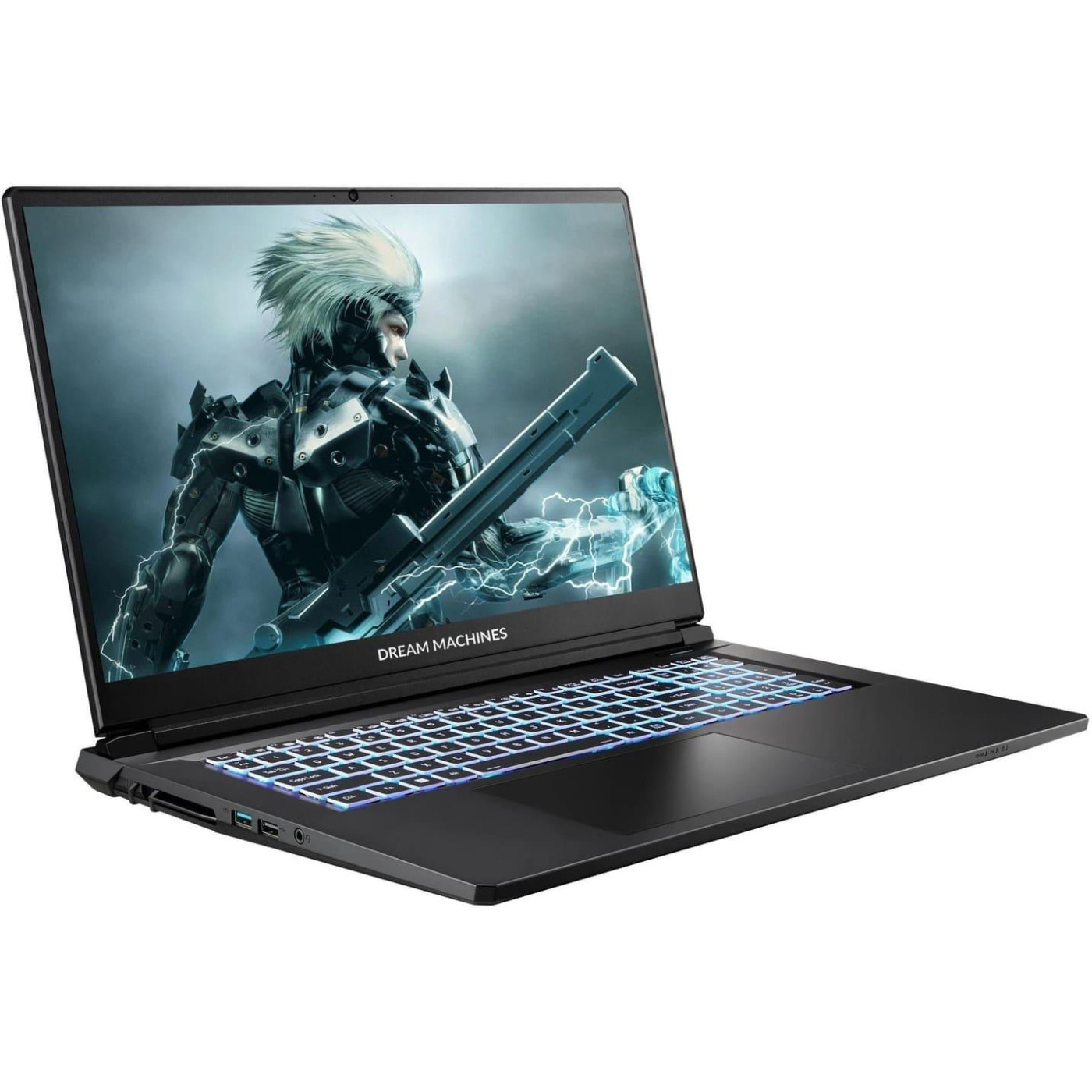 Ноутбук Dream Machines 17.3 RT5050-17 FHD IPS/Ryzen 7 AI 350/32GB/2TB/RTX 5050 8GB/DOS/Black (RT5050-17UA25)