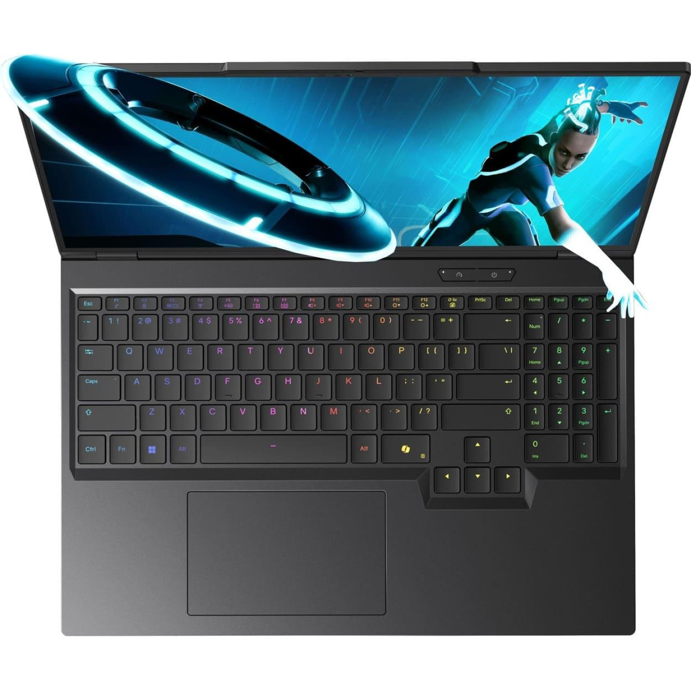 Ноутбук Dream Machines 16 RX5070Ti-16 WQXGA/Intel U9-275HX/32GB/2TB/RTX 5070 Ti 12GB/DOS/Black (RX5070TI-16UA30)