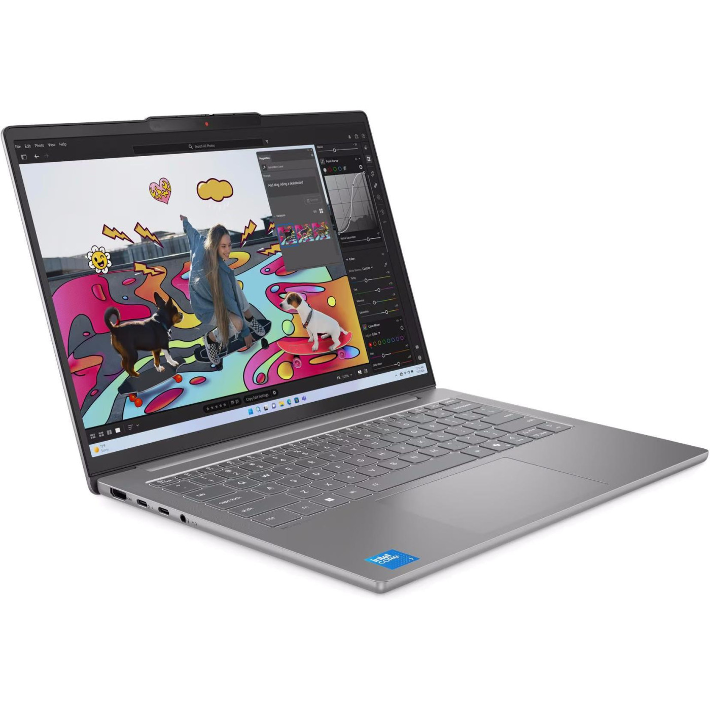 Ноутбук Lenovo 14 IdeaPad Slim 5 14IRH10R WUXGA OLED/Intel Core 5 210H/32GB/1TB/Intel Graphics/DOS/Gray (83J00070RA)