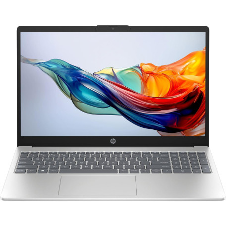 Ноутбук HP 15.6 Laptop 15-fc0232ua/Ryzen 5 7430U/16GB/1TB/Radeon/DOS/Natural Silver (D16CGEA)
