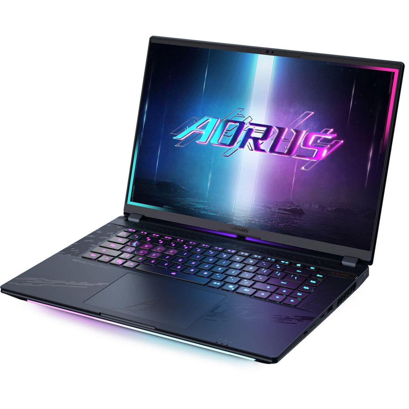 Ноутбук Gigabyte 16 AORUS Master 16 QHD OLED 240Hz/Intel ARL HX Ultra 9/32GB/2TB SSD/RTX 5080 16GB/W11/Black (AORUS_16_BYHC5UAE65S)