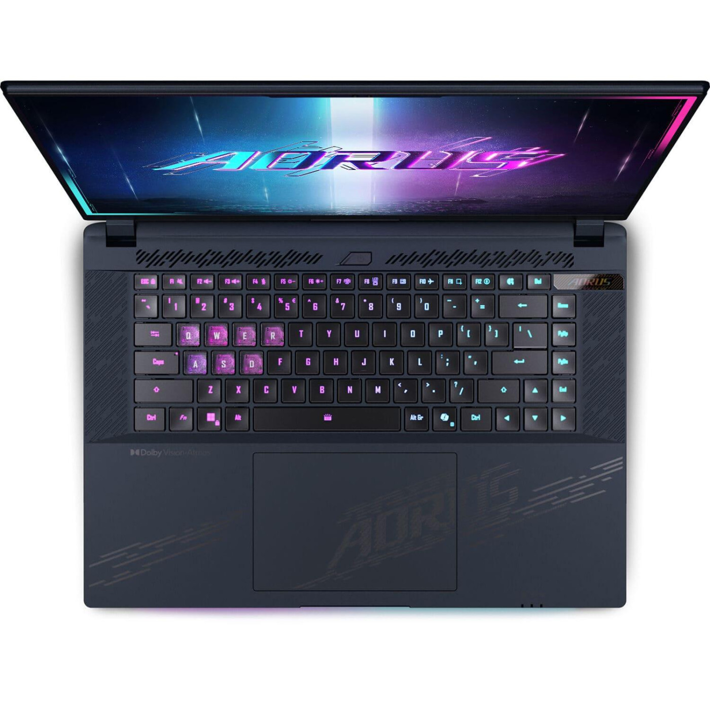Ноутбук Gigabyte 16 AORUS Master 16 QHD OLED 240Hz/Intel ARL HX Ultra 9/32GB/2TB SSD/RTX 5080 16GB/W11/Black (AORUS_16_BYHC5UAE65S)