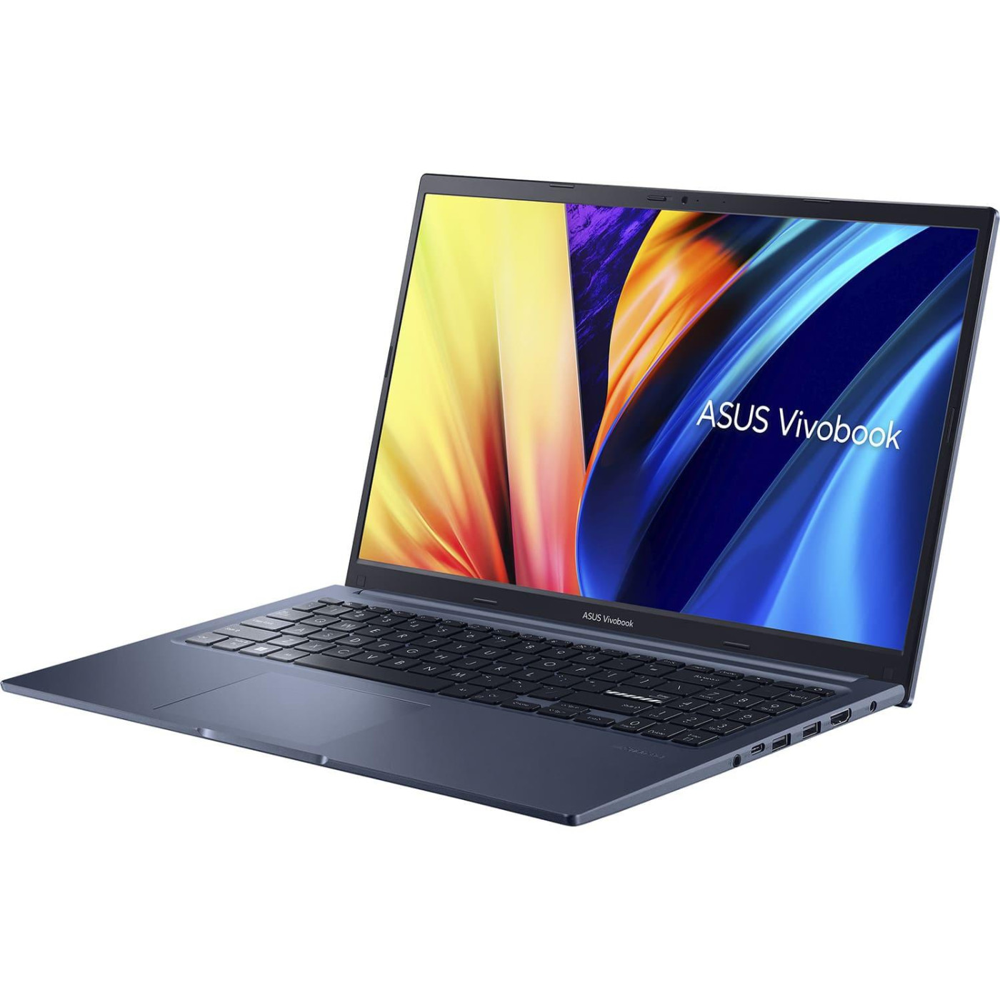 Ноутбук ASUS 15.6 VivoBook 15 X1502VA-BQ487/Intel i7-13620H/16GB/1TB/Intel Iris Xe/DOS/Quiet Blue (90NB10T1-M00MK0)