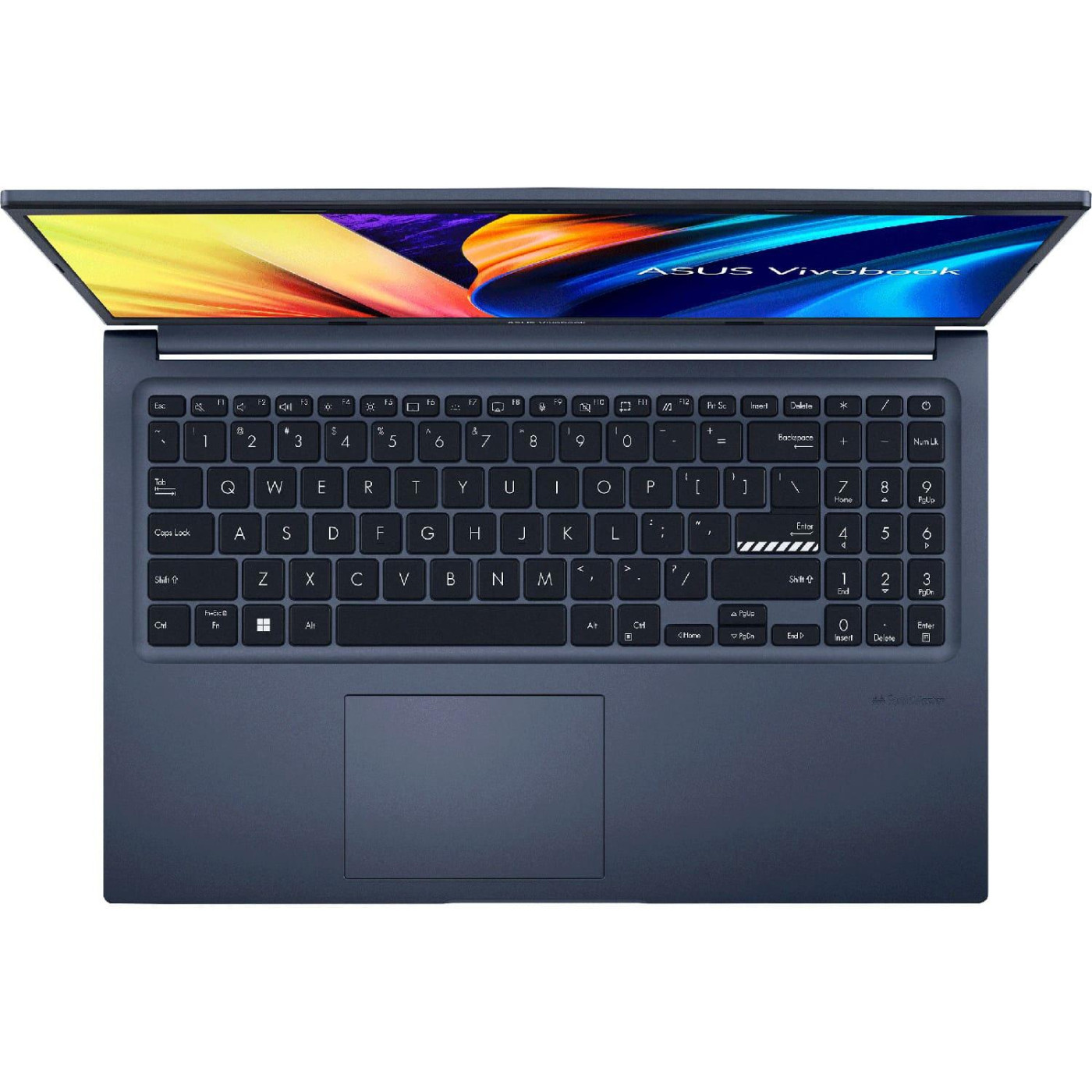 Ноутбук ASUS 15.6 VivoBook 15 X1502VA-BQ487/Intel i7-13620H/16GB/1TB/Intel Iris Xe/DOS/Quiet Blue (90NB10T1-M00MK0)